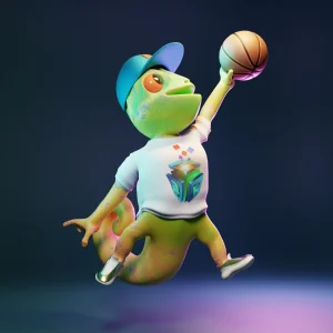 Chameleon, 3D Character